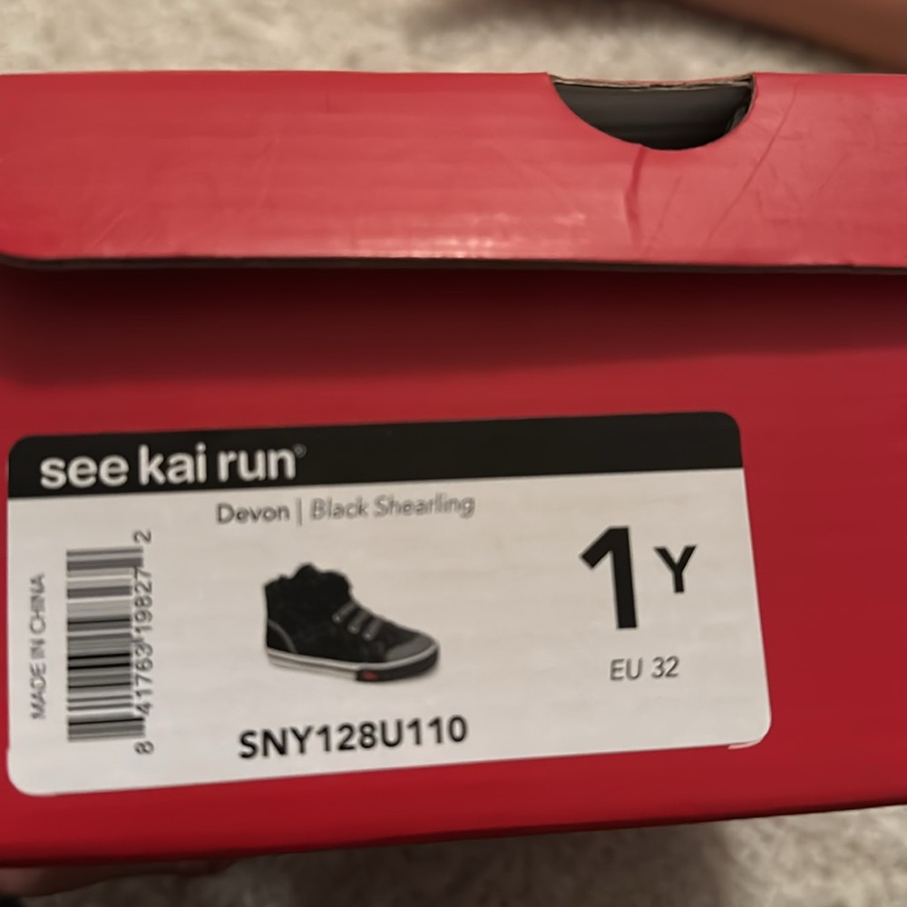 See Kai Run high top shearling shoes - Picture 5 of 5